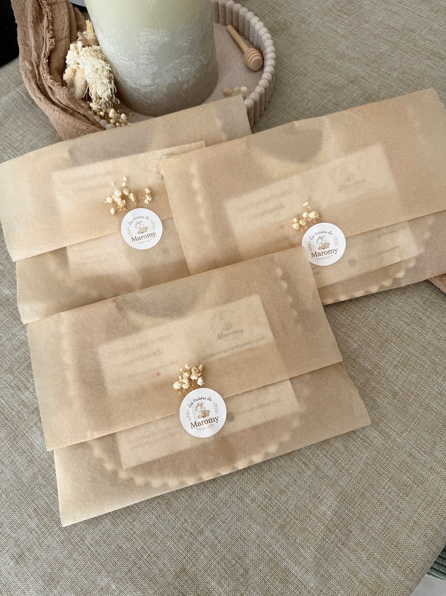 Bavoir personnalisé bébé