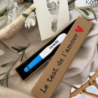 Coffret souvenirs bébé personnalisé