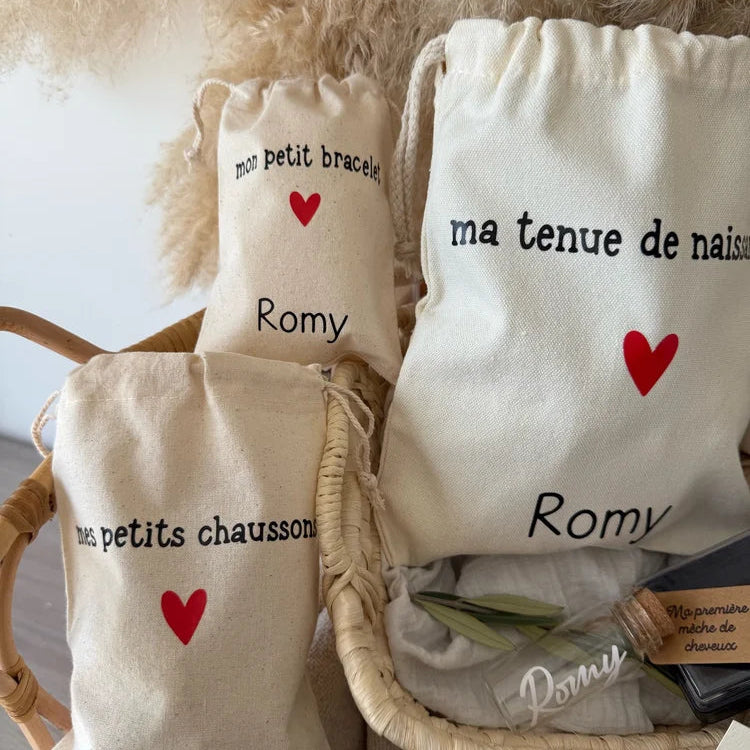 Coffret souvenirs bébé personnalisé