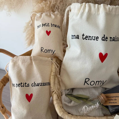 Coffret souvenirs bébé personnalisé