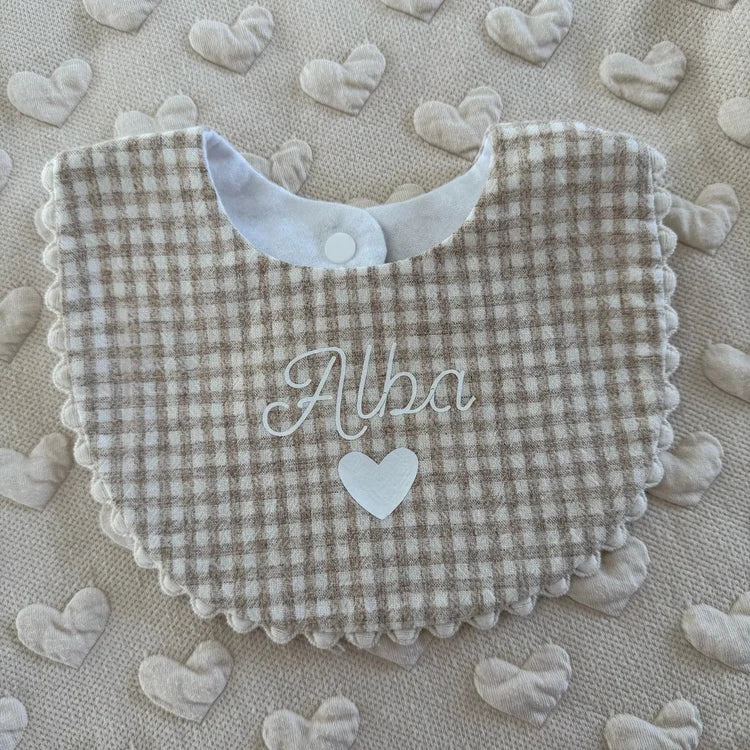 Bavoir personnalisé bébé