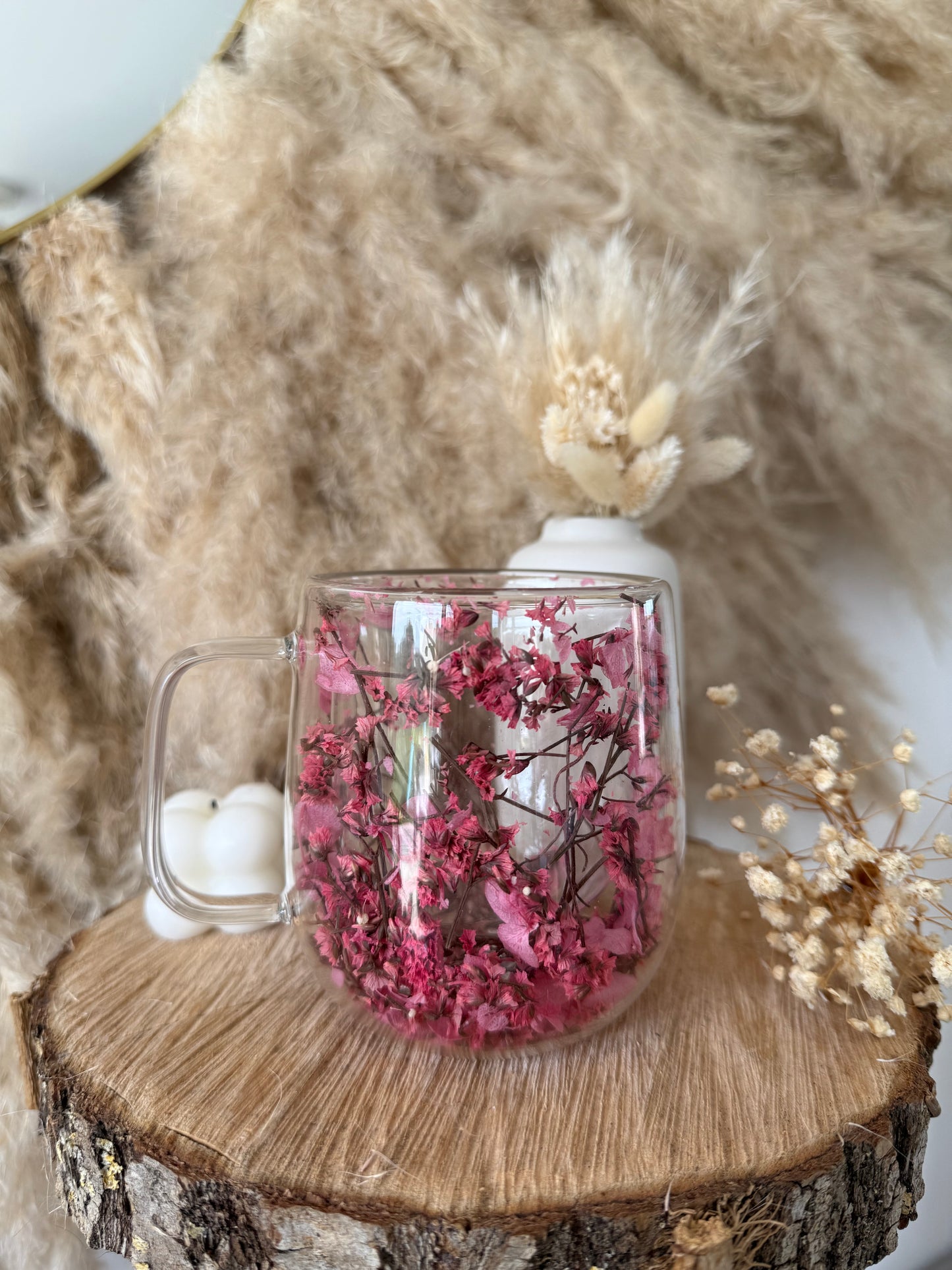 Tasse personnalisée fleurie • 200ml