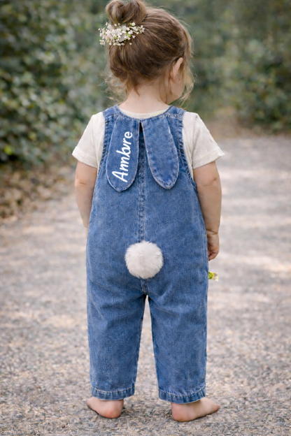 Salopette Lapin Personnalisée