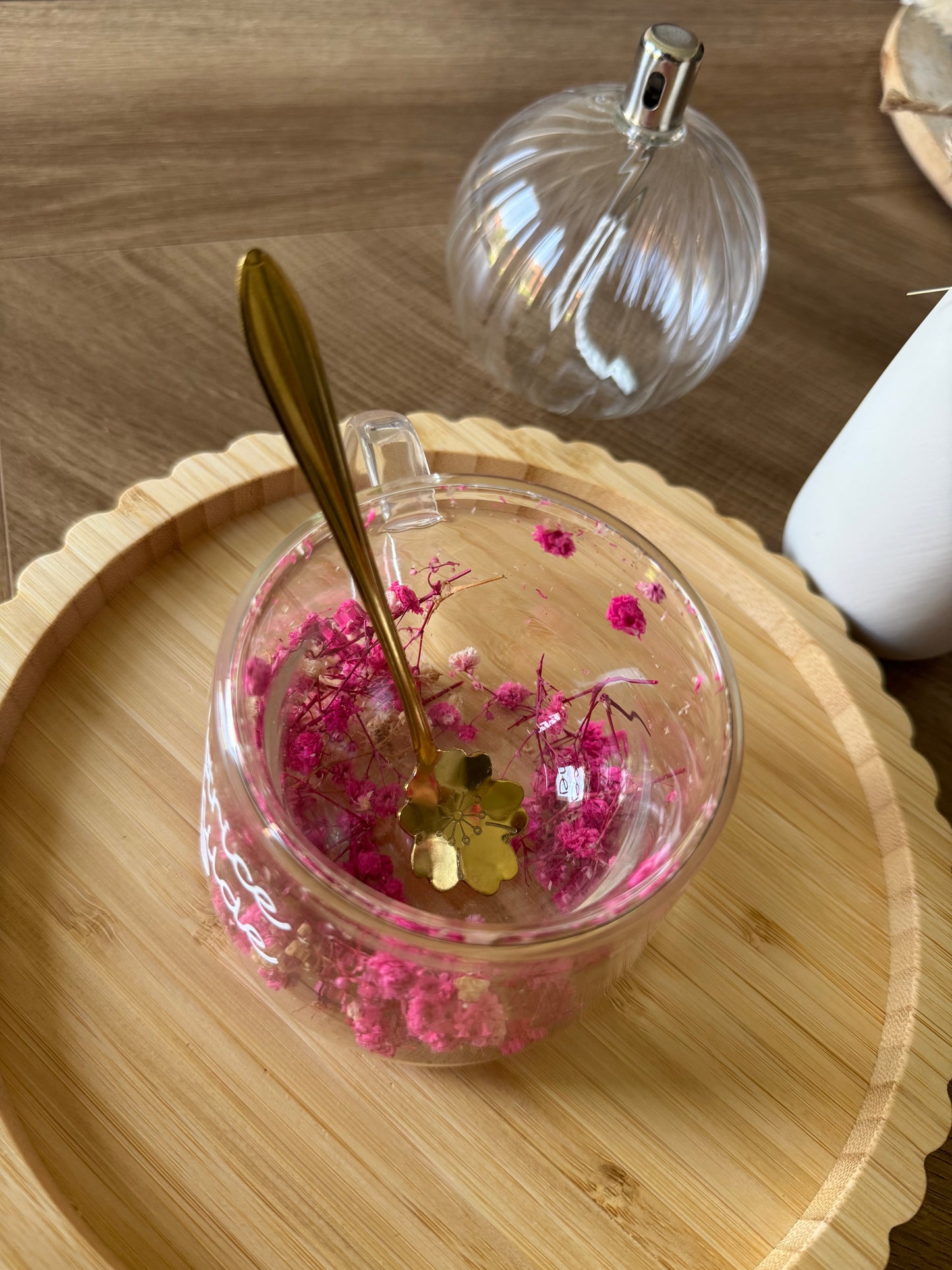 Cuillère Fleur Dorée ✨