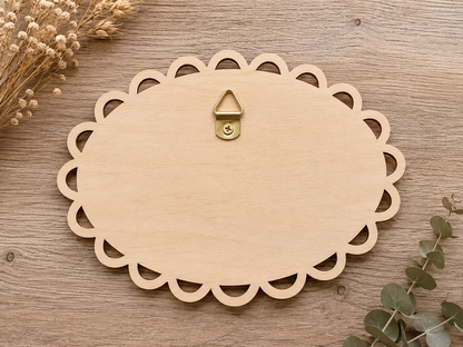Plaque personnalisée de classe en bois – Cadeau maîtresse / maître
