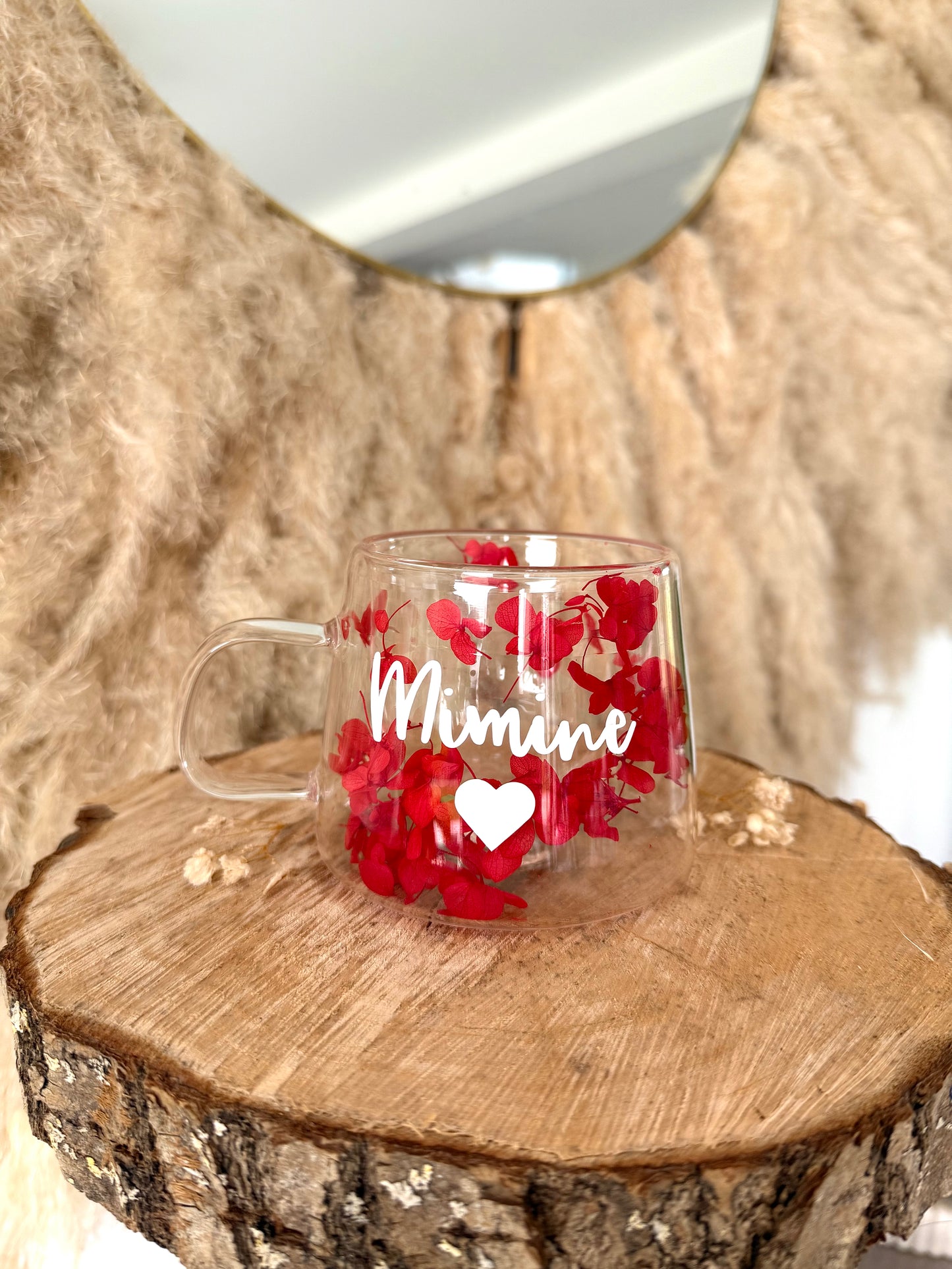 Tasse personnalisée fleurie • 200ml