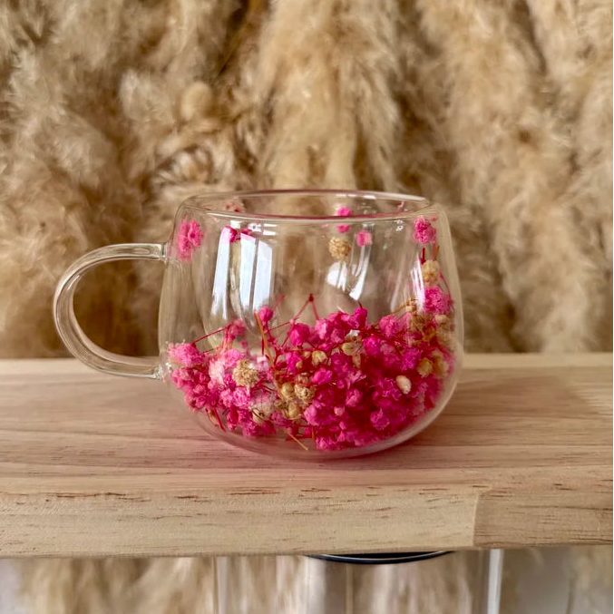 Tasse personnalisée fleurie • 150ml