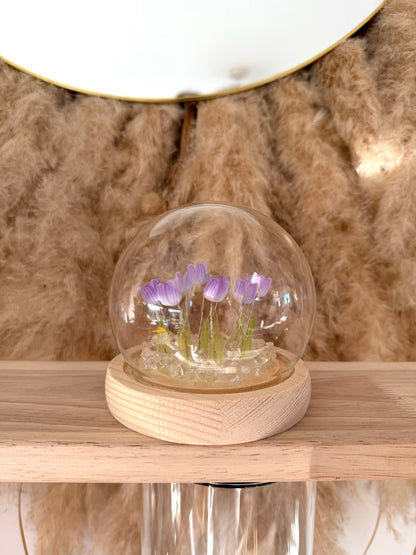 Grande Veilleuse Tulipes Personnalisée