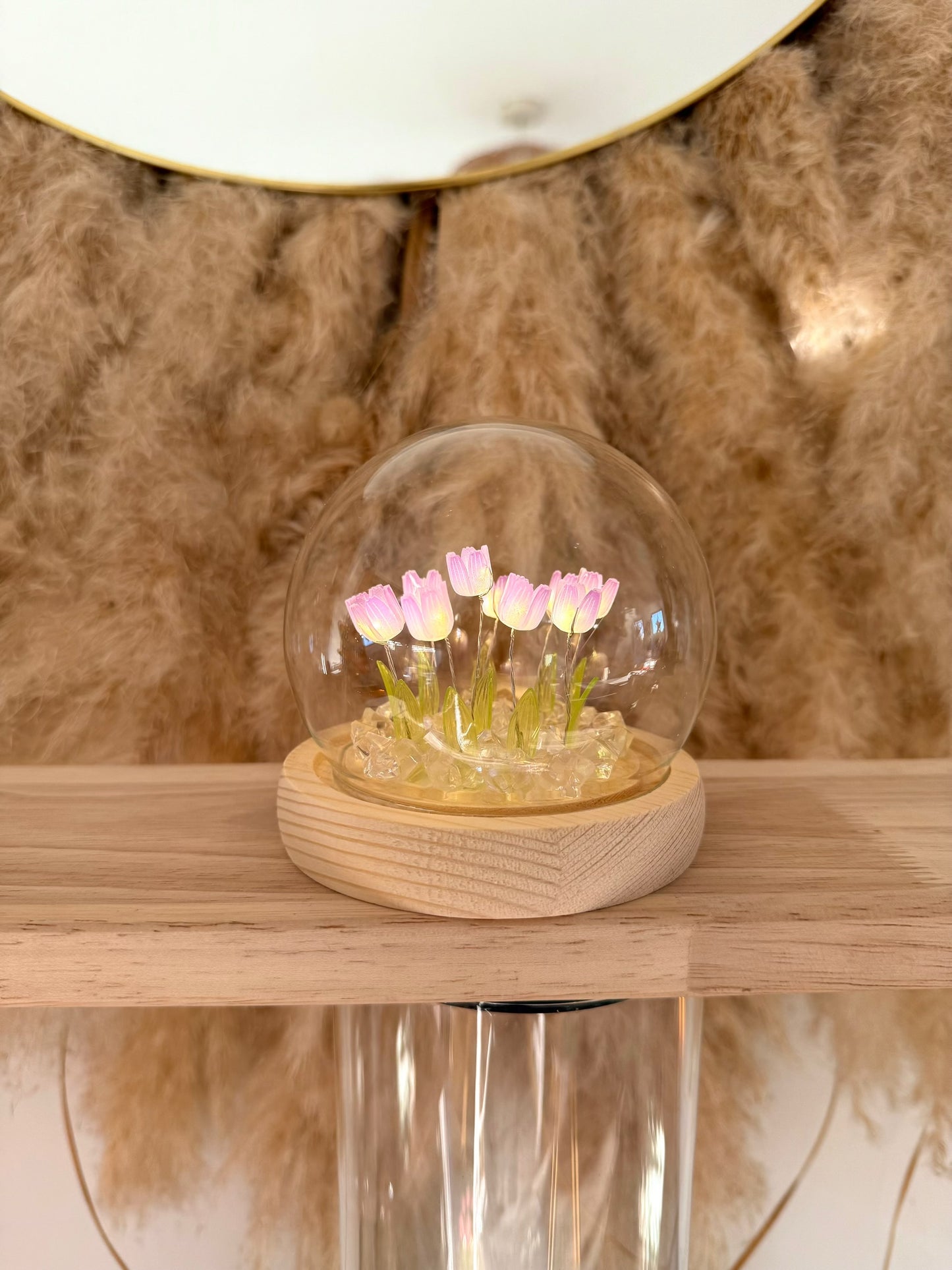 Grande Veilleuse Tulipes Personnalisée