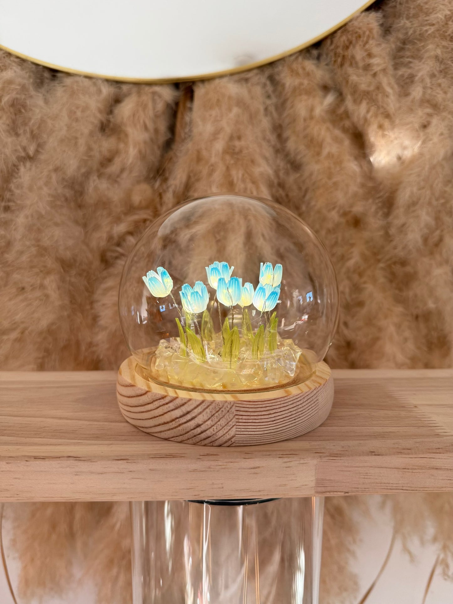 Grande Veilleuse Tulipes Personnalisée